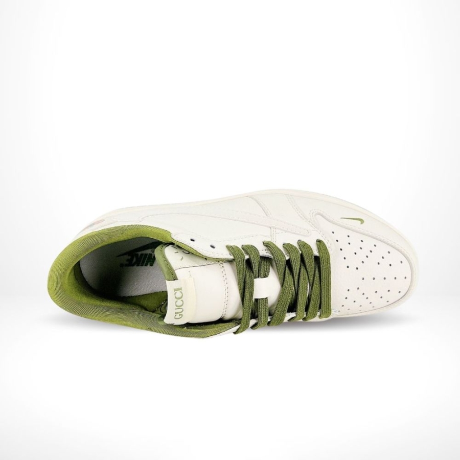 Top-down view of the Air Jordan 1