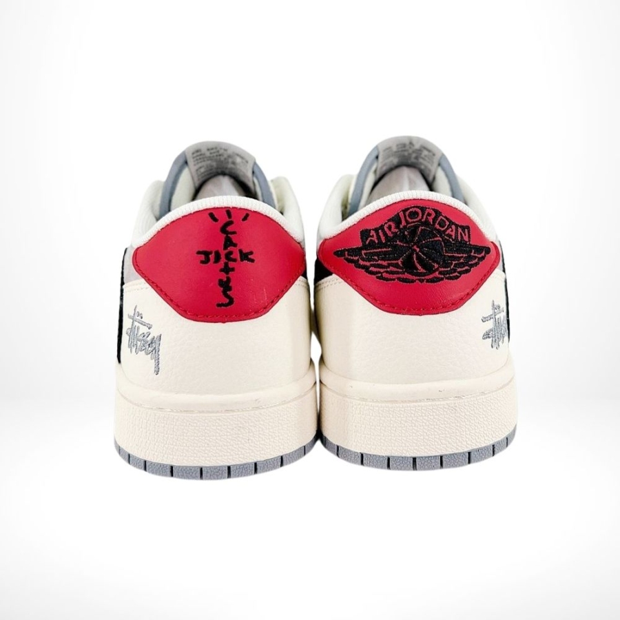 Rear view of the Air Jordan 1