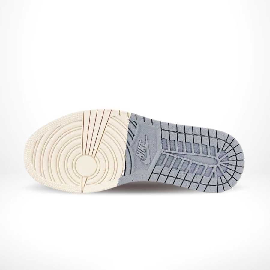 Bottom view of the Air Jordan 1