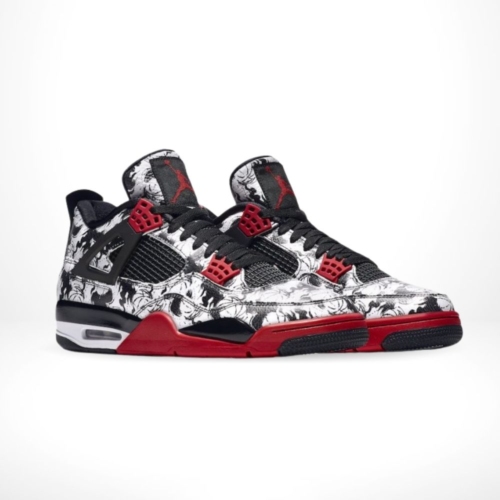 Angle view of Air Jordan 4