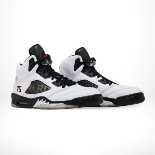 Angle view of Air Jordan 5