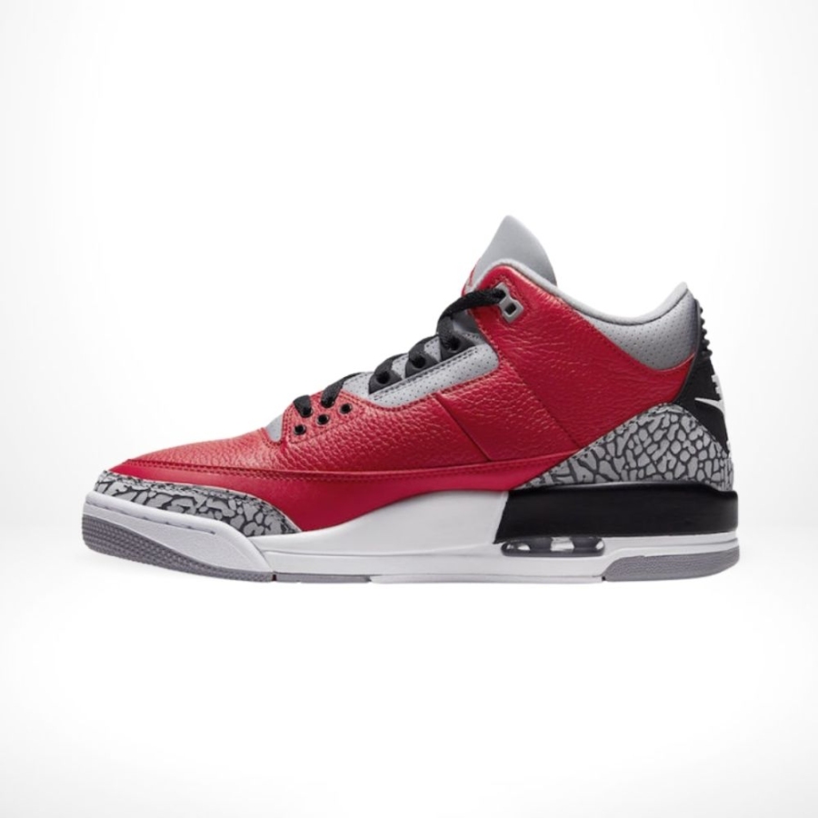 Side profile of Air Jordan 3