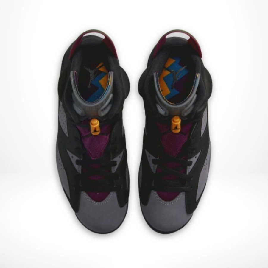 Top view of Air Jordan 6