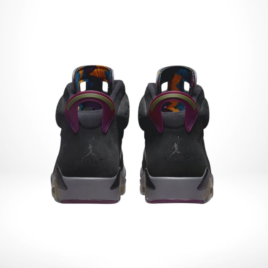 Rear view of Air Jordan 6