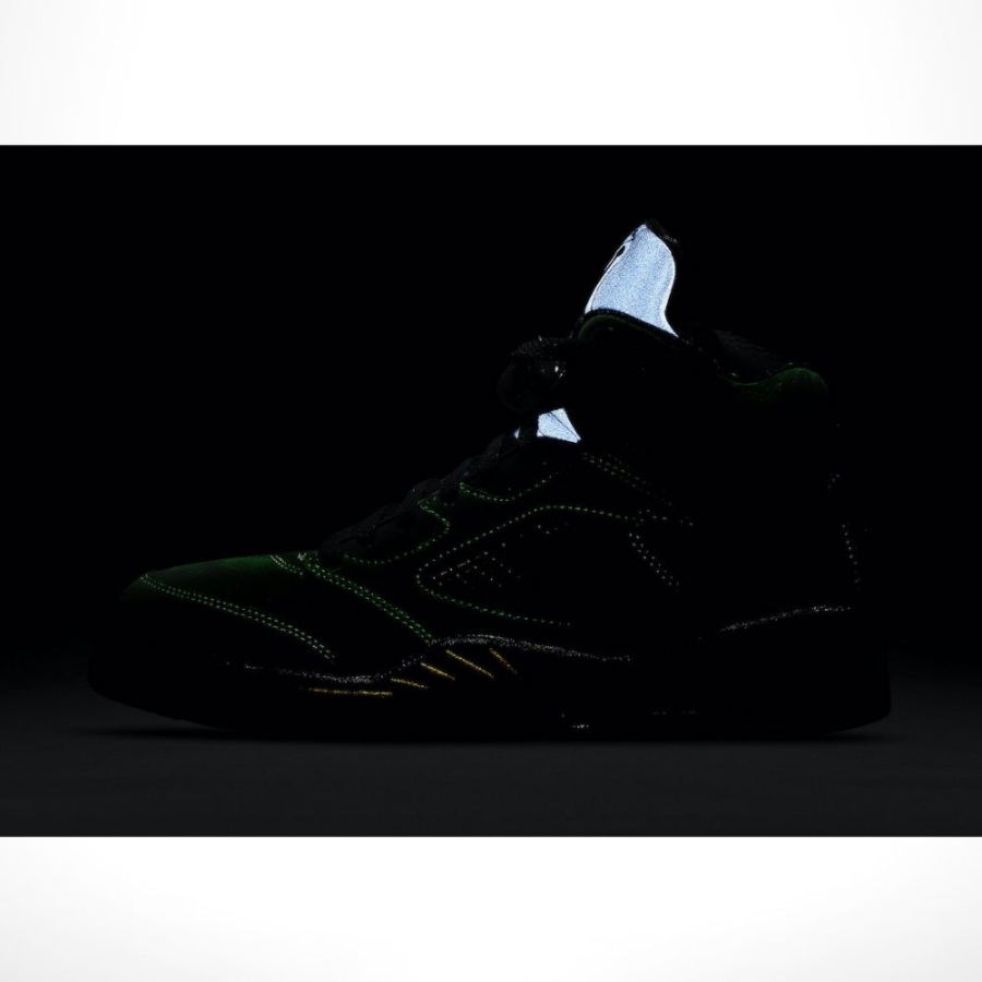 Air Jordan 5 Retro SE Oregon Green - Image 7
