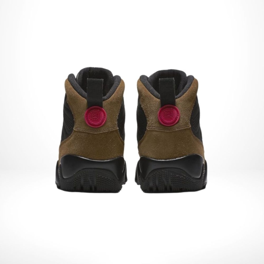 Rear view of Air Jordan 9