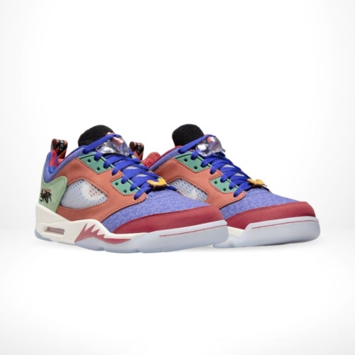 Angle view of Air Jordan 5