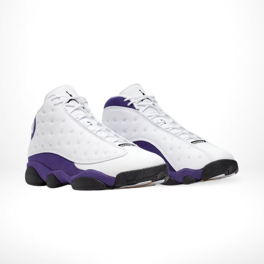 Angle view of Air Jordan 13