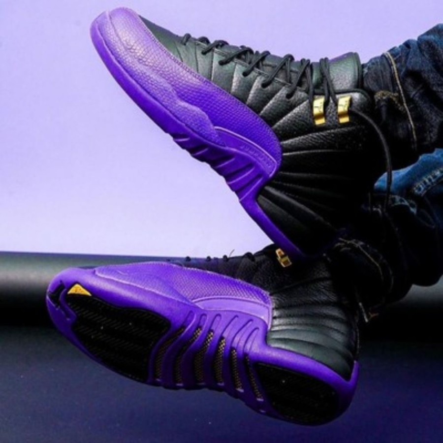 Real lifestyle image of Air Jordan 12