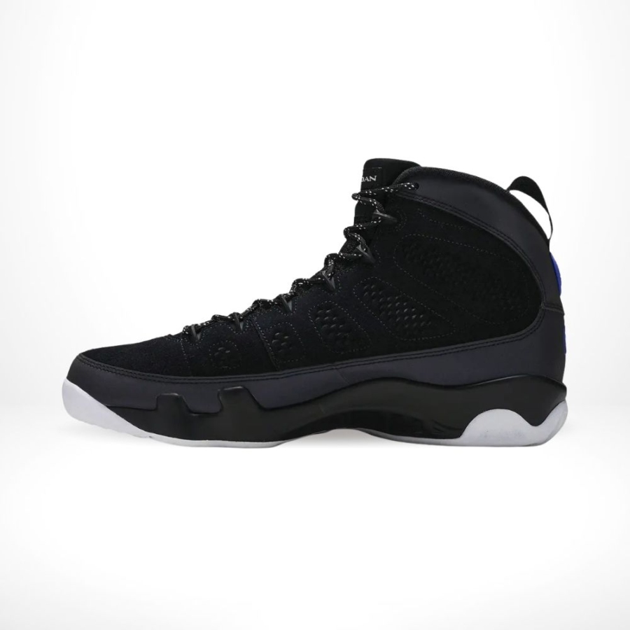 Side profile of Air Jordan 9