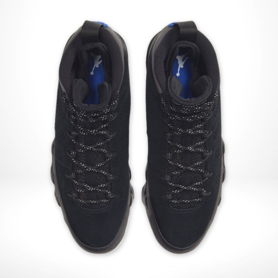 Top view of Air Jordan 9