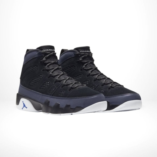 Angle view of Air Jordan 9