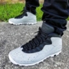 Real lifestyle image of Air Jordan 10
