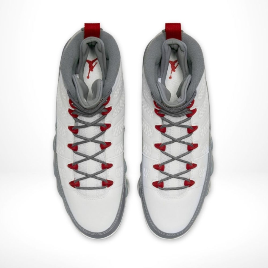 Top view of Air Jordan 9