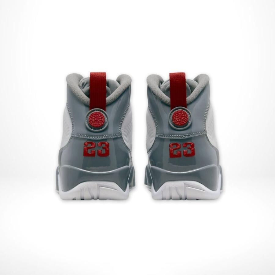 Rear view of Air Jordan 9