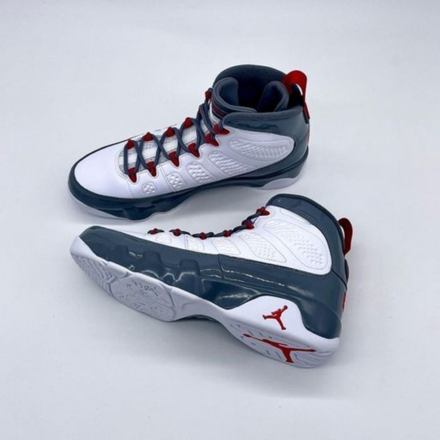 Real lifestyle image of Air Jordan 9
