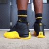 Real lifestyle image of Air Jordan 12