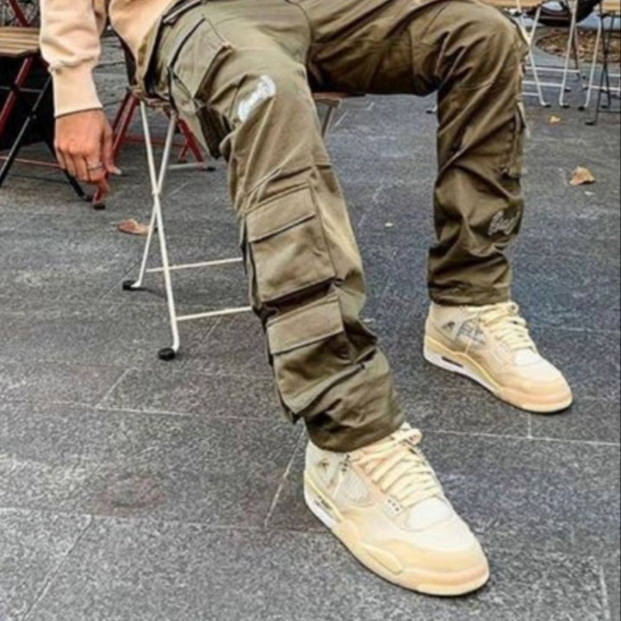 Real lifestyle image of Air Jordan 4