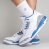 Real lifestyle image of Air Jordan 3