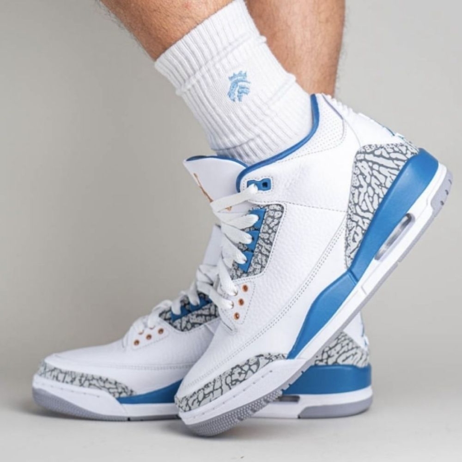 Real lifestyle image of Air Jordan 3