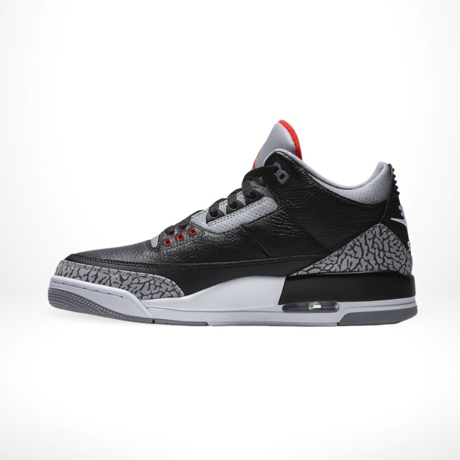 Side profile of Air Jordan 3