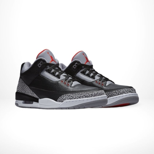 Angle view of Air Jordan 3
