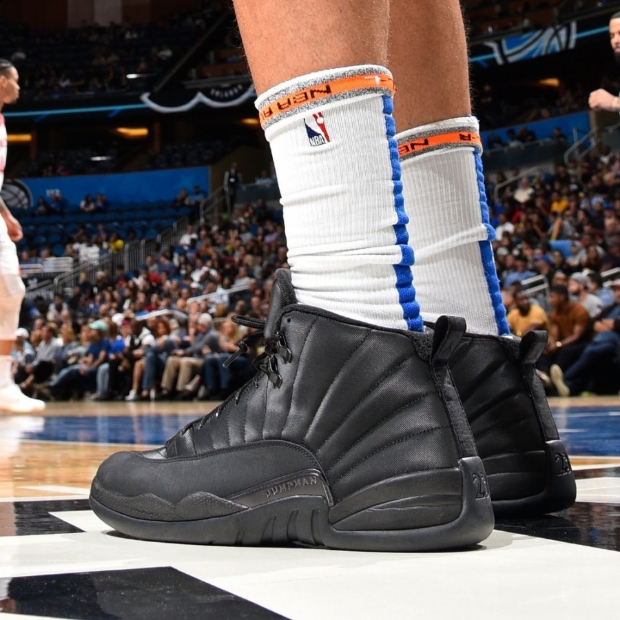 Real lifestyle image of Air Jordan 12
