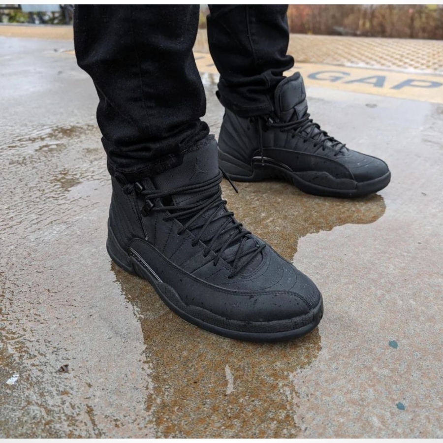 Real lifestyle image of Air Jordan 12