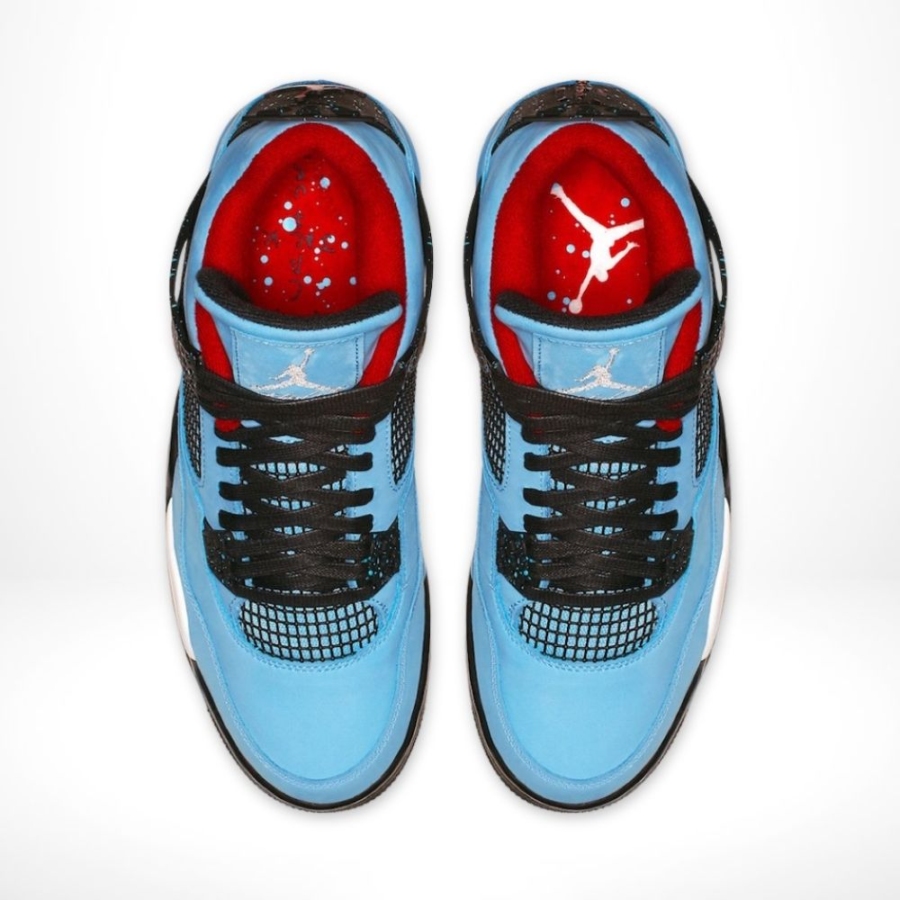 Top view of Air Jordan 4