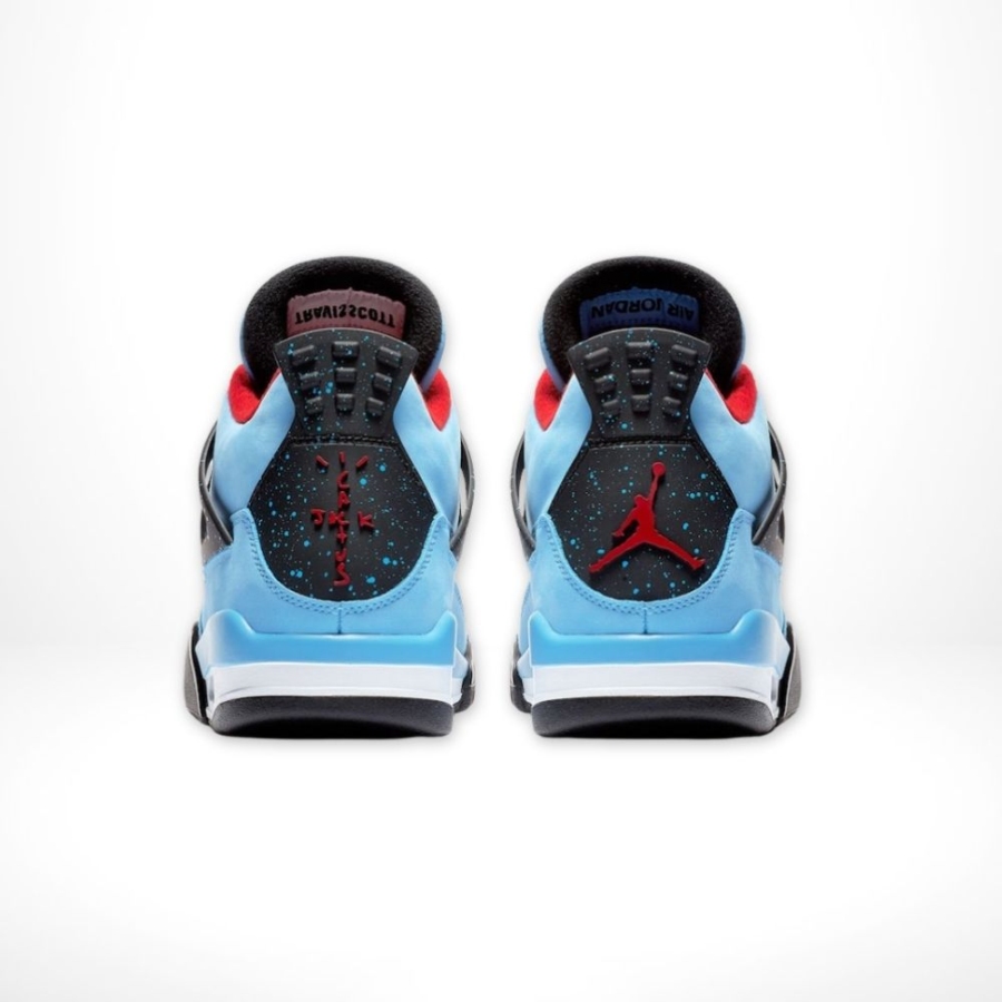 Rear view of Air Jordan 4