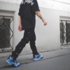 Real lifestyle image of Air Jordan 4