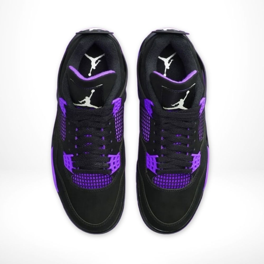 Top view of Air Jordan 4