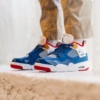 Real lifestyle image of Air Jordan 4