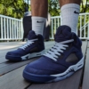 Real lifestyle image of Air Jordan 5