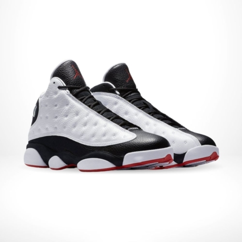 Angle view of Air Jordan 13