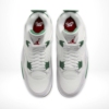 Top view of Air Jordan 4
