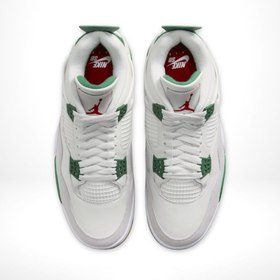 Top view of Air Jordan 4