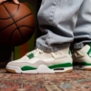 Real lifestyle image of Air Jordan 4