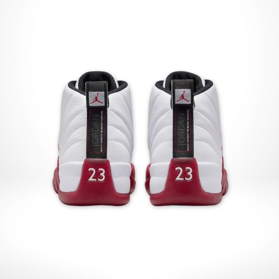Rear view of Air Jordan 12