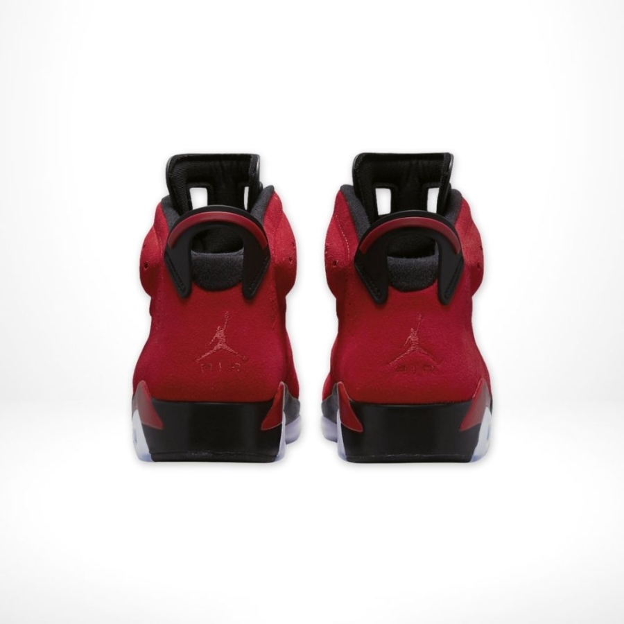 Rear view of Air Jordan 6
