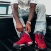 Real lifestyle image of Air Jordan 6