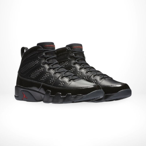 Angle view of Air Jordan 9