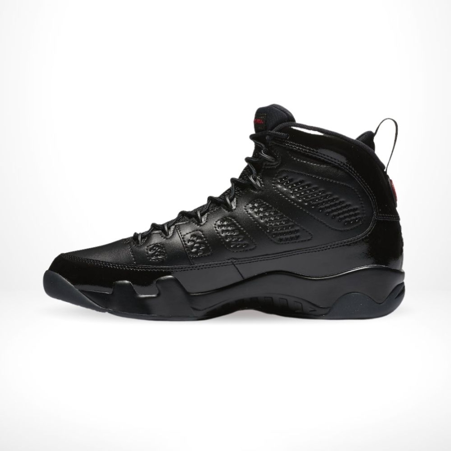 Side profile of Air Jordan 9