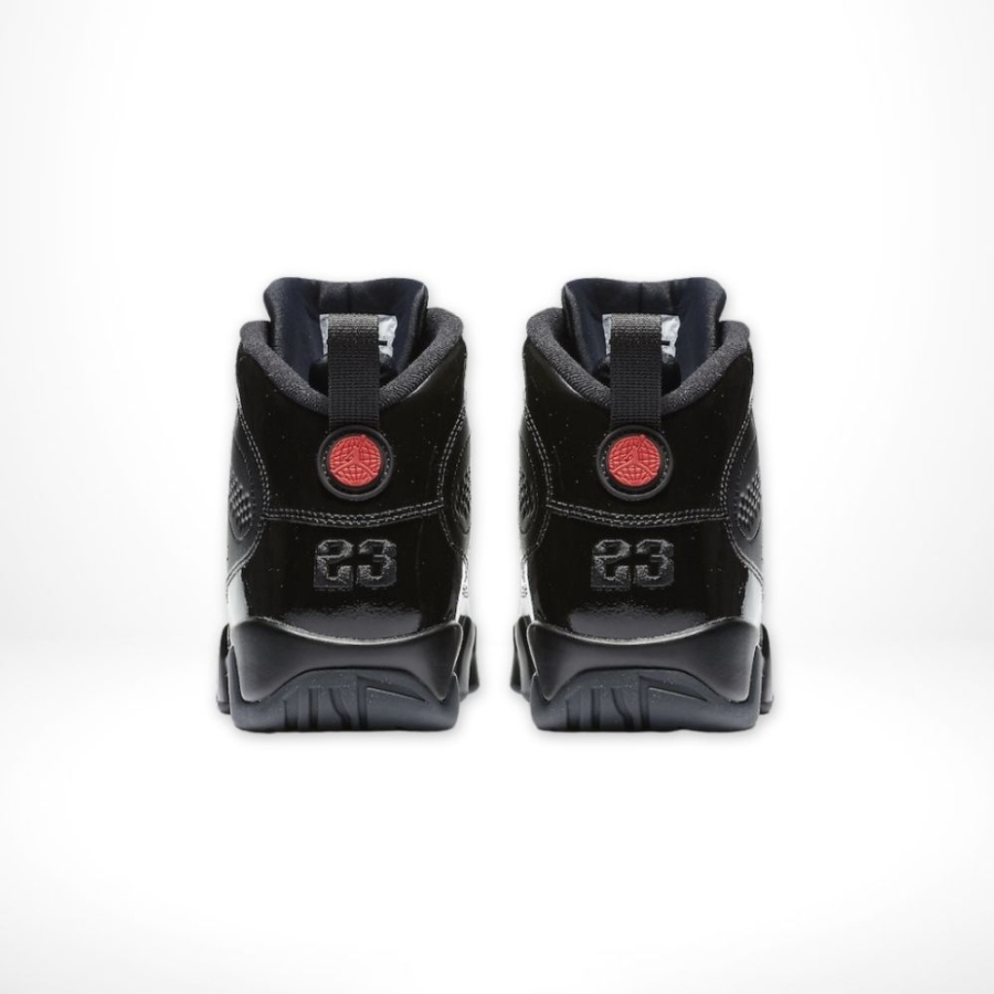 Rear view of Air Jordan 9