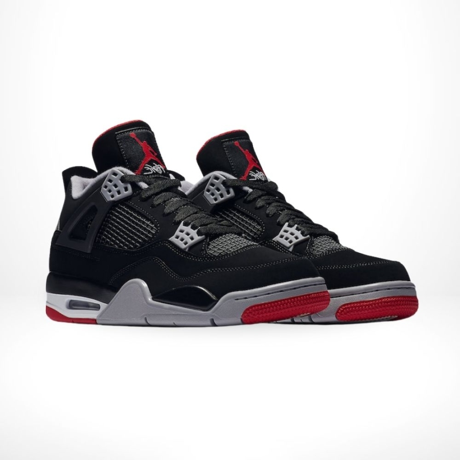 Angle view of Air Jordan 4