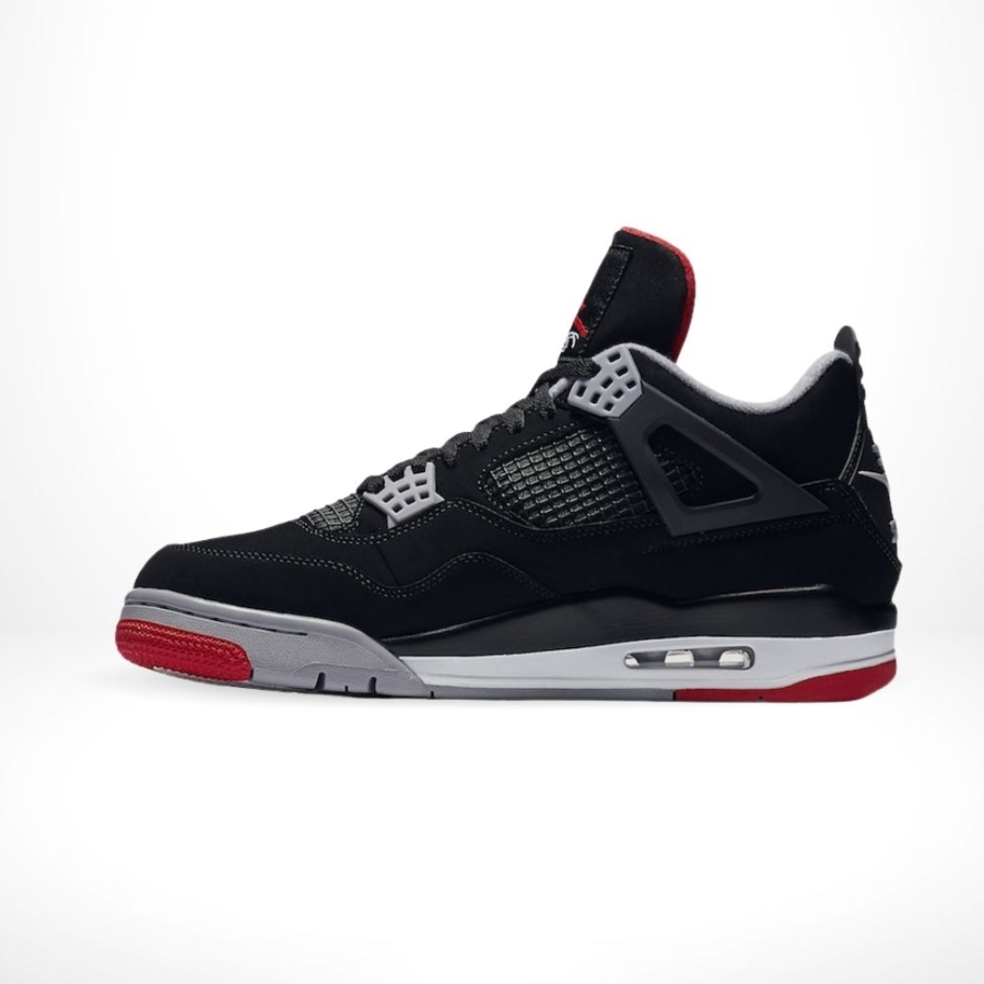 Side profile of Air Jordan 4