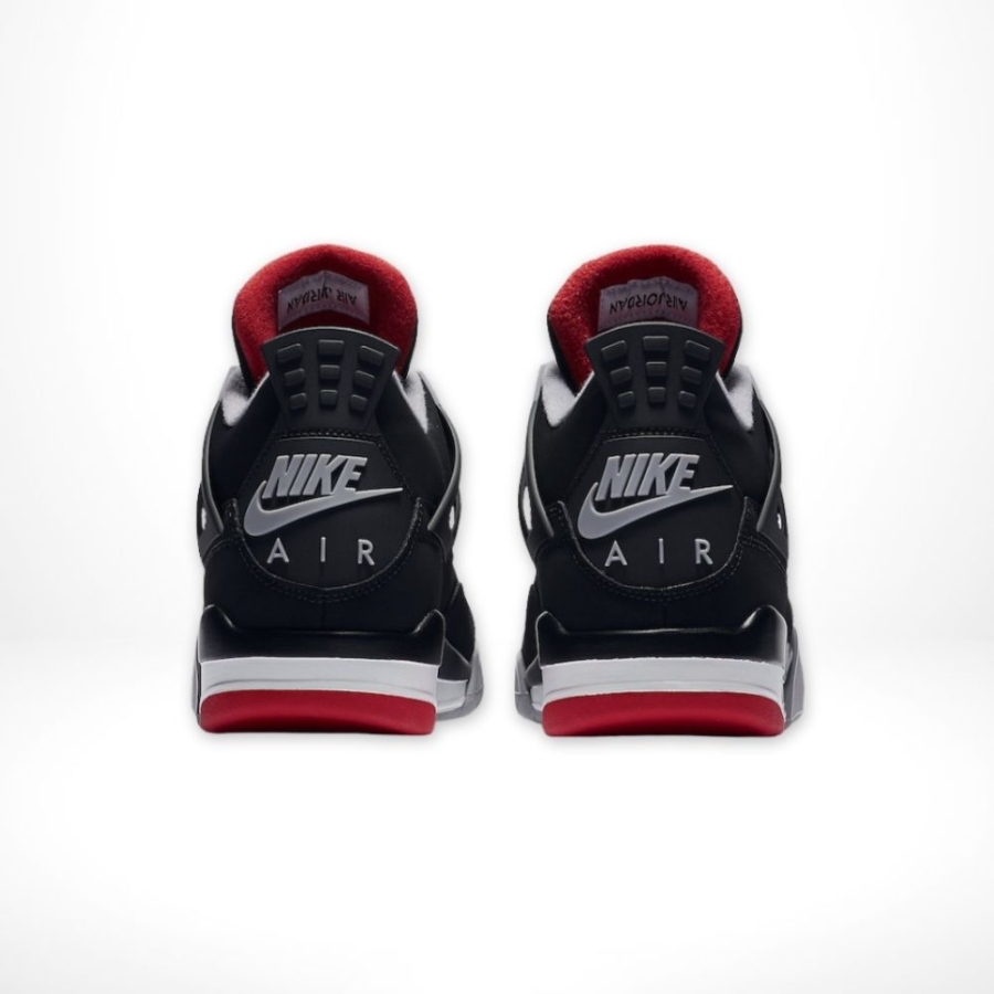 Rear view of Air Jordan 4