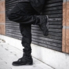 Real lifestyle image of Air Jordan 4