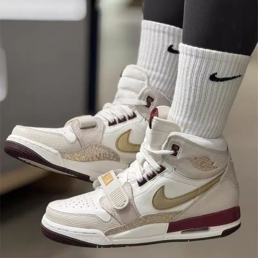 Real lifestyle image of Air Jordan Legacy 312