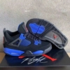 Real lifestyle image of Air Jordan 4